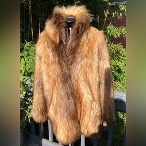 Fabulous Furs Warm Tan Teddy Jacket